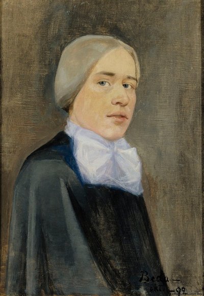 Zelfportret door Beda Stjernschantz